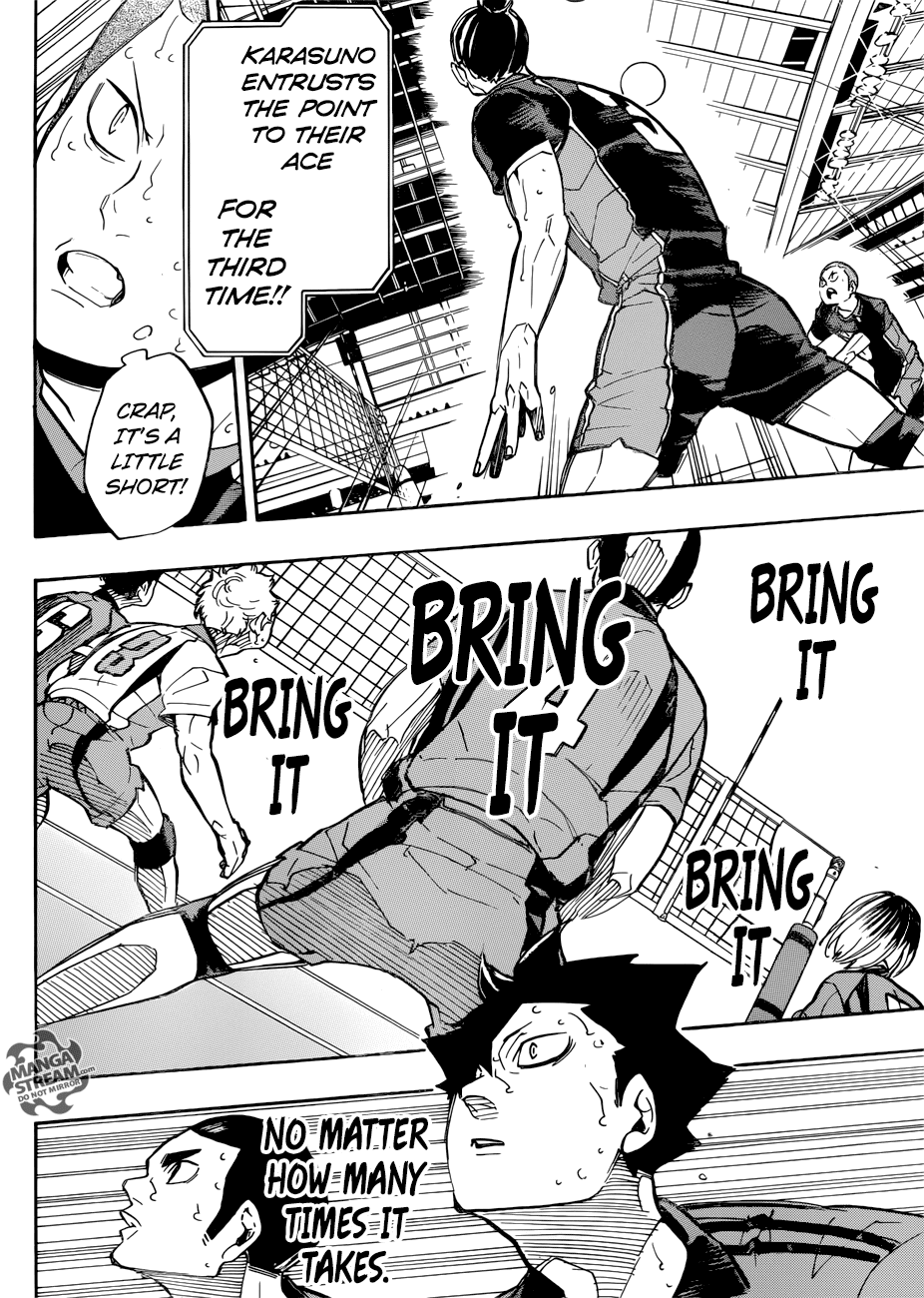 Haikyuu!!, Chapter 303 image 13